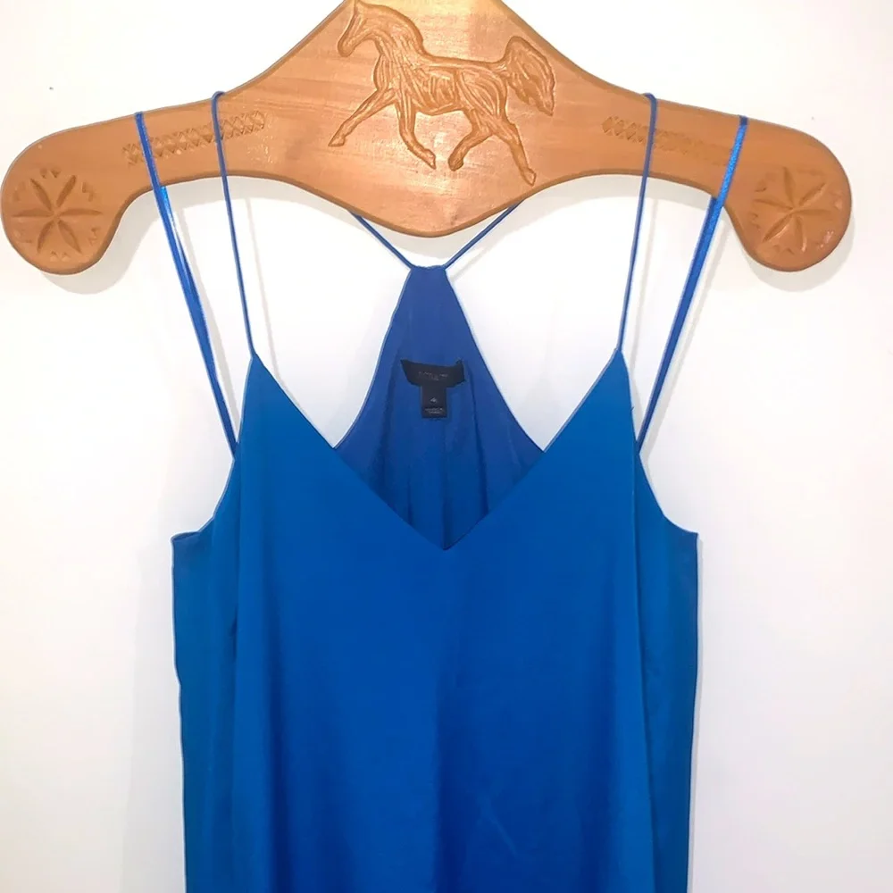 J.Crew Electric Blue Racer Back Dress w/Pockets
